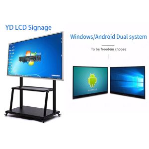 Cheap LCD 50&quot; Interactive Digital Whiteboard Android / Computer Windows System for sale