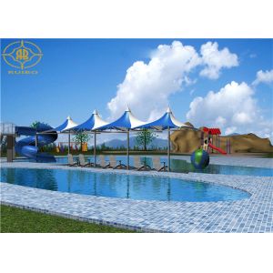 High Strength Tensile Membrane Structure UV Resistance Conical Umbrella