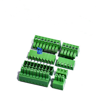 15EDG-3.81-10P 3.81mm PCB Connector 300V 8A Screw Terminal Block 2p - 24p Poles