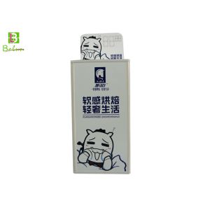 Printed Countertop Cardboard Floor Display Boxes For Dessert PVC Expansion Sheet