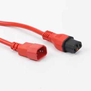 Extension CE VDE IEC Plug Power Cord C13 C14 C19 C20 Locking