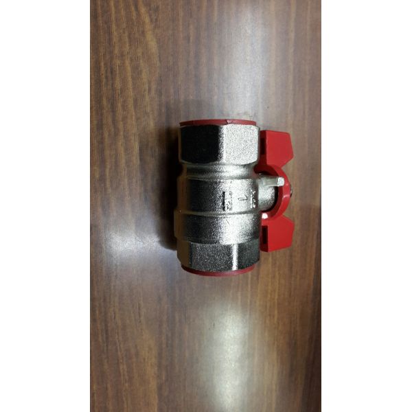 Quality Brass Forged Floating Ball Valve 1" x 1" With Butterfly Handle , Female to Female Thread End wholesale