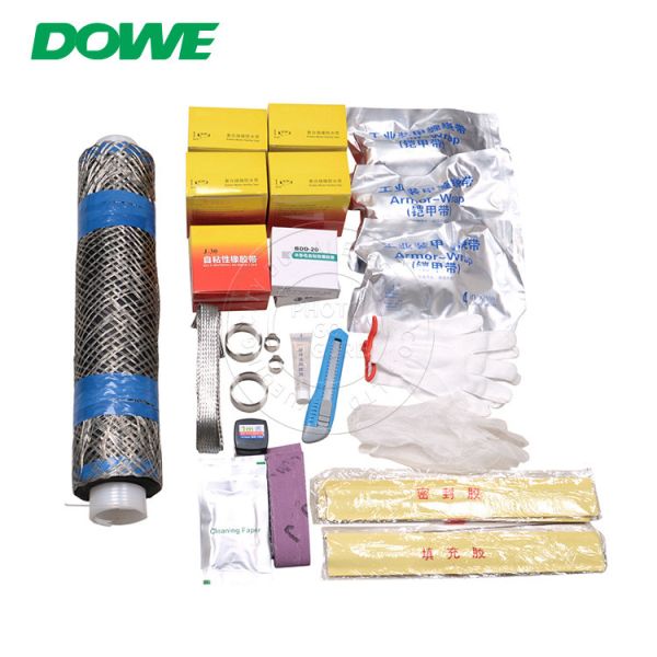 DUWAI One Core Silicone Rubber Insulated Cold Shrink 26/35kV Cable Bushing Kit
