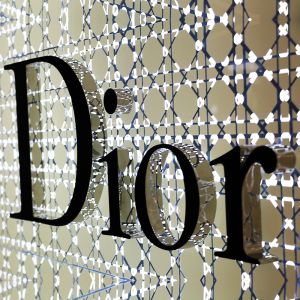 30mm Electroplated Decorative Metal Letters / Polished Custom 3D Sign Letters