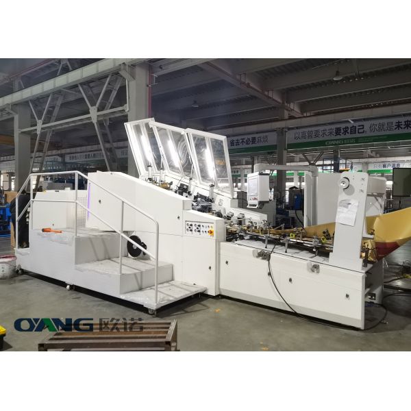 B400 Model China Best Sales Roll Fed Square Bottom Paper Bag Bag Making Machine