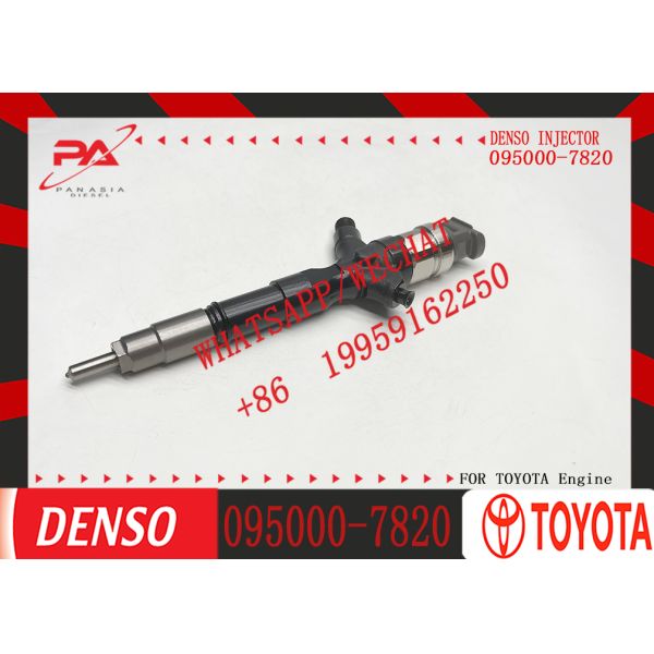 Quality Common rail injector 095000-7820 Common rail injector 095000 7820 23670-30265 is applicable to electronic Toyota injector wholesale