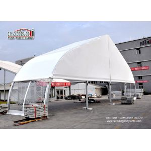 China Aluminum Frame TFS Tent Solid Wall Fire Retardant PVC Roof Cover on sale