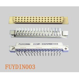 Cheap Eurocard 3 rows 32P Female Right Angle R Type Receptacle DIN 41612 Connector for sale