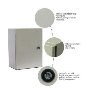 Steel Electrical Distribution Box , Waterproof Power Distribution Board Panel