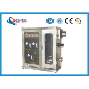 Building Material Horizontal Flammability Tester For Combustion And Decompositio