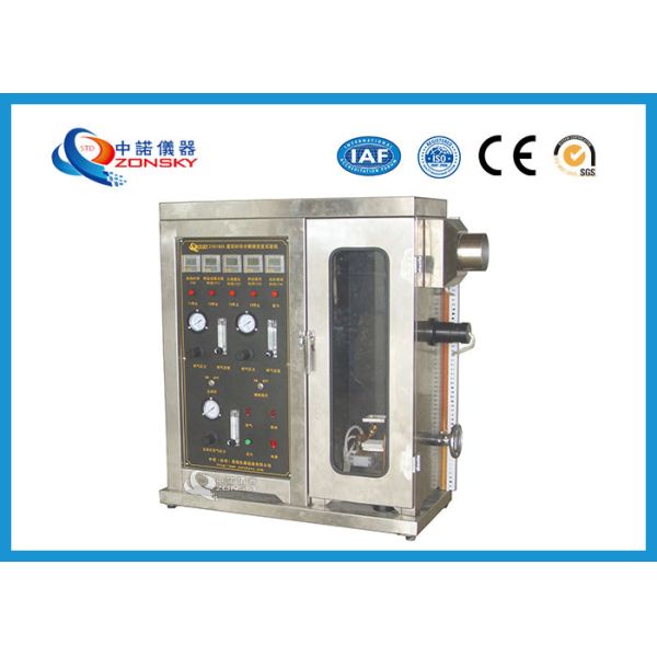 Building Material Horizontal Flammability Tester For Combustion And Decompositio