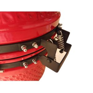 Garden Middle Charcoal Red 15 Inch Kamado Grill BBQ
