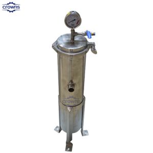 Cheap Liquid/wine/beer/honey/syrupfiltration machine Stainless Steel 304 multi Filter Housing for sale