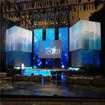 SMD Indoor P3.9 TV Show Stage Background LED Screen / Display Rohs UL CE FCC