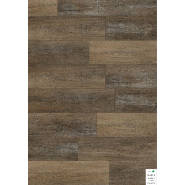 Fire Proof UV Coating Loose Lay LVT Flooring