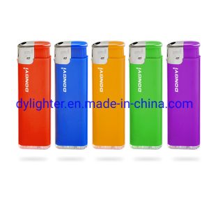 Cheap Customizable Cigarette Electronic Gas Lighter with EN13869 and ISO9994 Certificate for sale