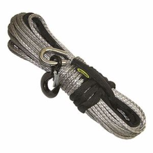 High durability 10mm 12 strand braided UHMWPE synthetic winch rope for