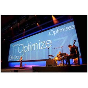 Full Color P5 Stage Rental Led Displays With Wide Viewing Angle Smd2121