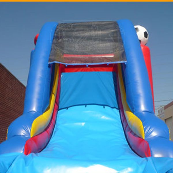 Football Basketball Sports Inflatable Bounce House Combo Customized Panel For Different Themes