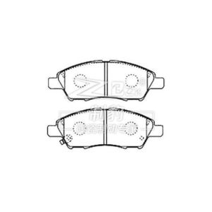 China Nissan Pulsar / Tiida Ceramic Brake Pad D1592 , D1060-ED500 Rear Brake Pad Replacement on sale