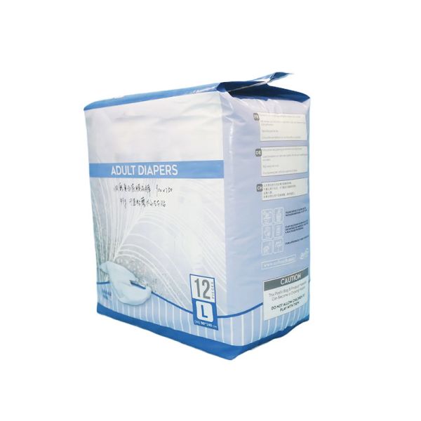 Comfortable and Skin friendly Hypoallergenic Adult Diaper Briefs with Tape Tabs