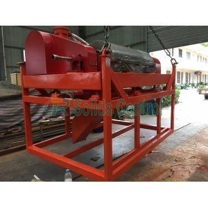 Oil Based Drilling Mud Decanter Centrifuge 450mm 50m3/H Capacity