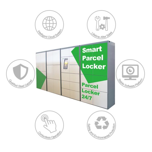 Intelligent Outdoor Parcel Delivery Locker For E-Commerce Online Purchase