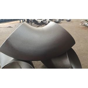 All Sizes 90 Degree Butt Welded Elbow 1D Seamless A234 WPB STD Hot Pushing