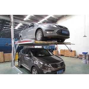 Small Spaces Tilt Parking 2000KG Car Stacker Pit