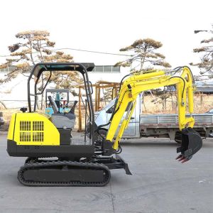 Cheap Multiurpose Mini Hydraulic Excavator 20kw 2.5tone with Retractable Shoes for sale