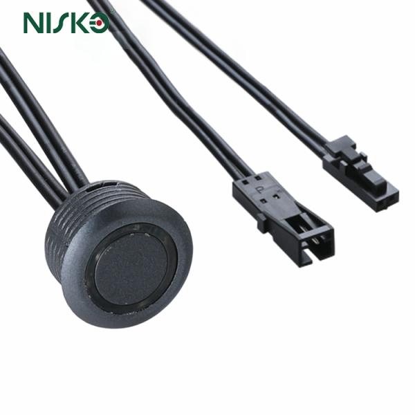 Quality Mini Centralized Control Switch 12mm Push Button Switches With 2 wires for Car Horn wholesale