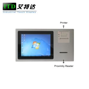 12.1 Inch PCAP/PCT Touch Panel Computer Windows 7/10 PC With Thermal Printer And