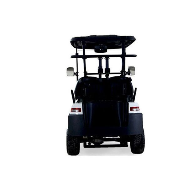 Road Legal 2 Seater Golf Buggy Utility Cart With 48 V Battery Power , white