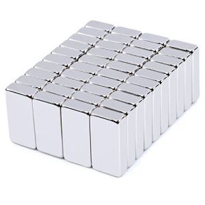 Customized Strong Block Neodymium Magnets 20mm X 10mm X 2mm Magnet with