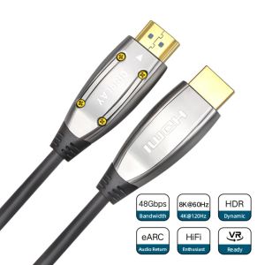 China ODM Optical HDMI Cable 8K 48G 8K 60HZ SUPPORT HDR EARC on sale