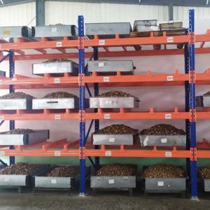 Customizable Warehouse Steel Rack with Powder Coating and Adjustable Height