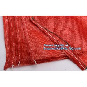 pe raschel bag Leno mesh bag orange mesh bags,New arrival potato bags raschel