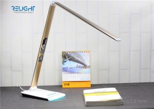 Cheap Eye Protected Foldable LED Desk Lamp with Brightness Touch Dimmer and Negative Show LCD Screen for sale