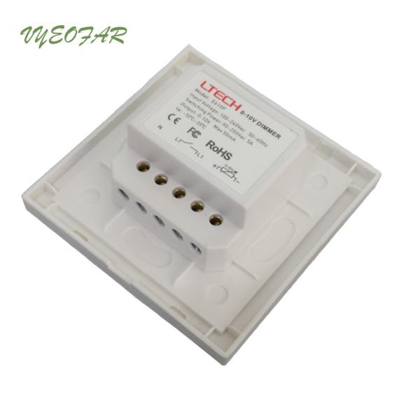 Led Light Wall Dimmer Switch 0-10V ROHS Certificated With Manual Knob