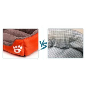 Custom Breathable Pet Crate Bed Dog Sofa Bed Double Sided