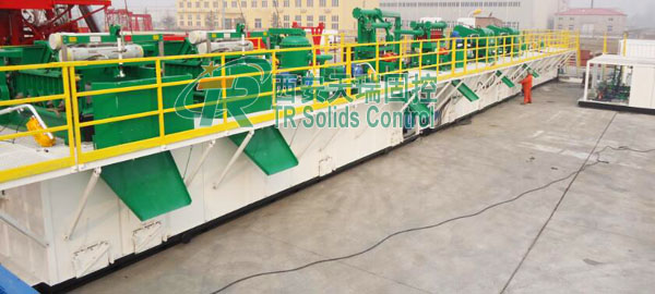 API standard HDD mud recycling system 1000GPM Drilling Mud Recycling System 20000KG for Well Drilling