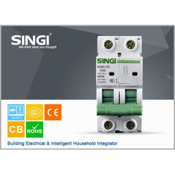 short circuit protect overload circuit breaker mcb c63 remote control 132kv sf6