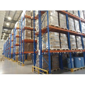 Cheap Warehouse Heavy Duty Pallet Rack Simple Structure Customized for sale