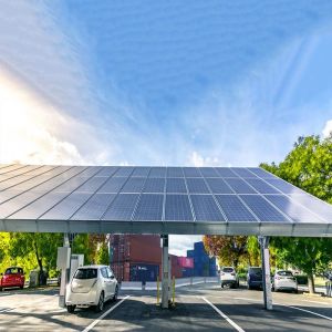 HDG Q345 Modern Carport Solar Rack Mounting System