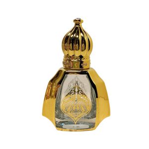 Portable Glass Roller Balls For Essential Oils High End Gold Perfume 10ml