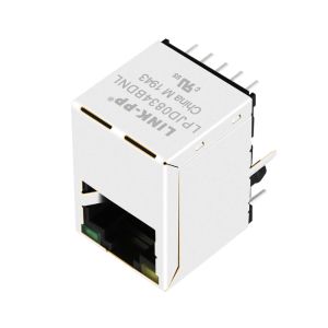V890-1AX1-A1 Vertical RJ45 Socket , LPJD0834BDNL 1x10/100/1000Mbps