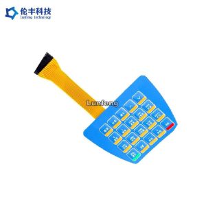 3M 468 Adhesive PET Membrane Switch Custom Matte Surface Look