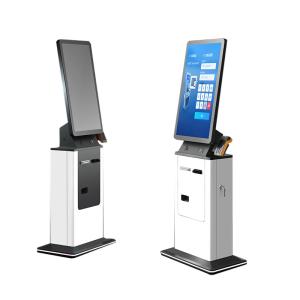 China RAM 4G/8G/16G DDR3/DDR4 Self Service Check In Kiosk All in One Machine Hotel Room with 5ms Response Time on sale