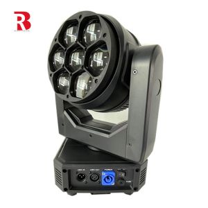 7pcs 40W RGBW Bee Eye Led Moving Head AC90-240V 50-60HZ