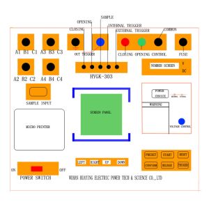 Electrical Circuit Breaker Breaker Timing Test Equipment 3 Phase Accurate Data